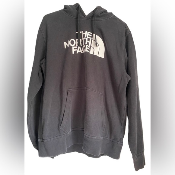 North Face Pullover Hoodie with Drawstring kangaroo hand pockets. Sz: Medium - Picture 1 of 10